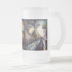 Life’s Hurling Destiny Frosted Glass Beer Mug