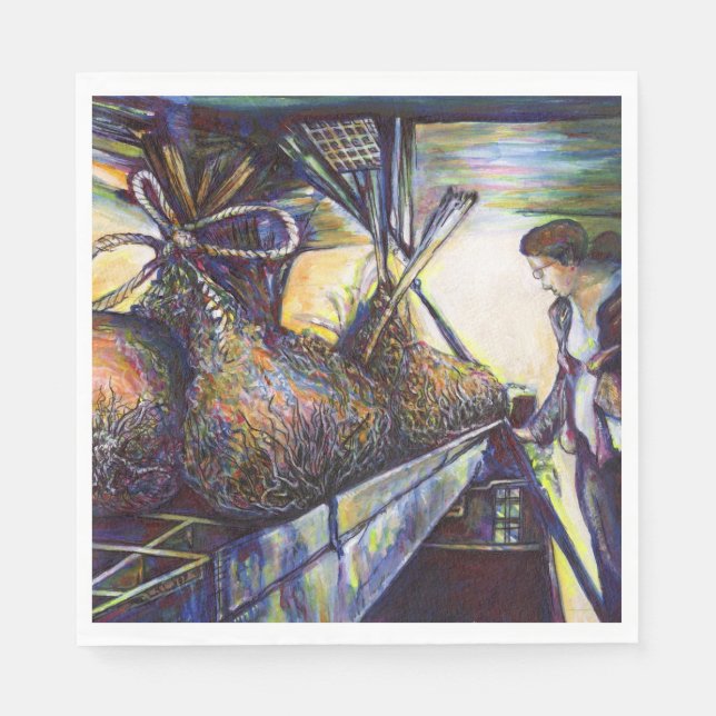 Life’s Hurling Destiny Napkin (Front)