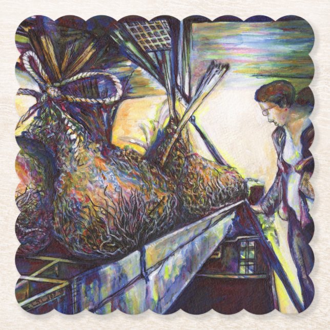 Life’s Hurling Destiny Paper Coaster (Front)