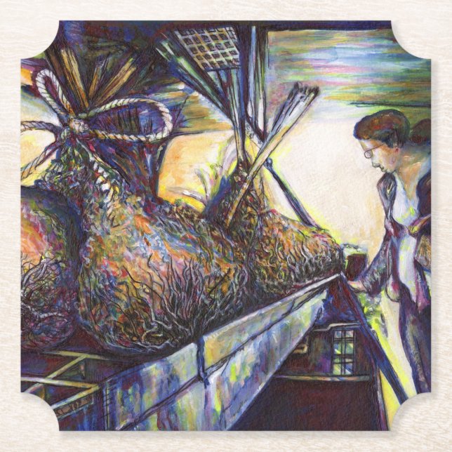 Life’s Hurling Destiny Paper Coaster (Front)