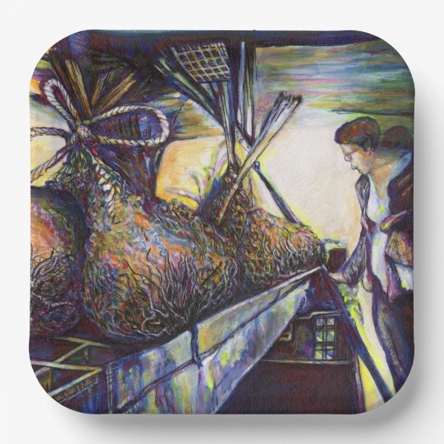 Life’s Hurling Destiny Paper Plate (Front)