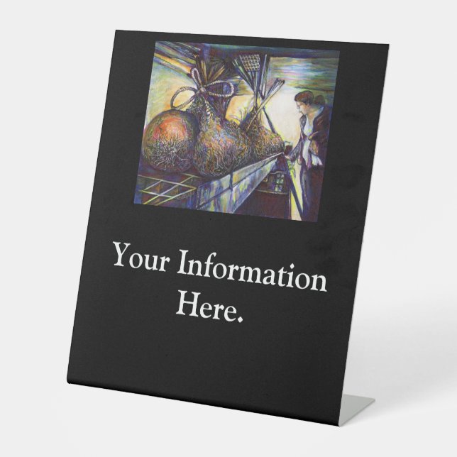 Life’s Hurling Destiny Pedestal Sign (Front)