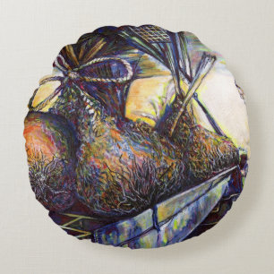 Life’s Hurling Destiny Round Cushion