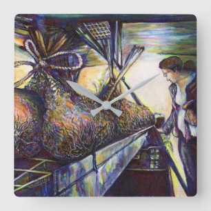 Life’s Hurling Destiny Square Wall Clock