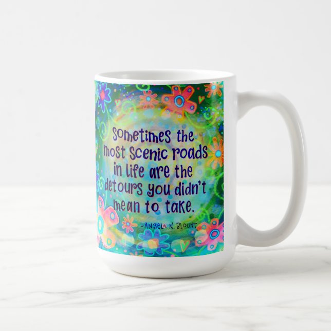 Life’s Scenic Roads Coffee Mug (Right)