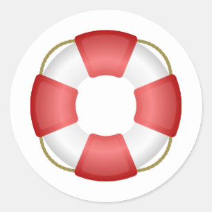 Life Saver Classic Round Sticker