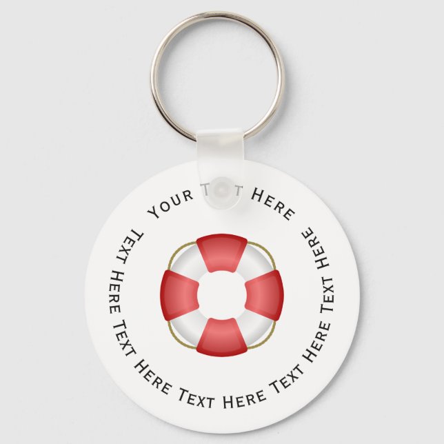 Life Saver Key Ring (Front)
