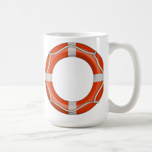 Life Saver Personal Flotation Device Coffee Mug