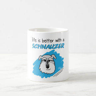 Life... Schnauzer - White Mug