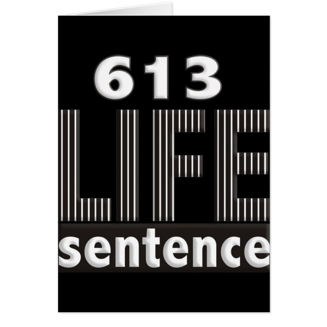 Life Sentence (Front)