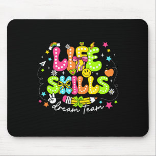 Life Skills Dream Team First Day Of School Retro G Mouse Mat