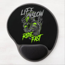 LIFE SLOW RIDE FAST LIFESTYLE