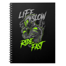 LIFE SLOW RIDE FAST LIFESTYLE