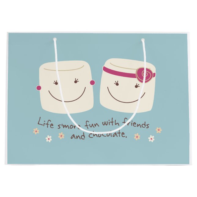 Life S'more Fun Marshmallow Friends Gift Bag (Front)