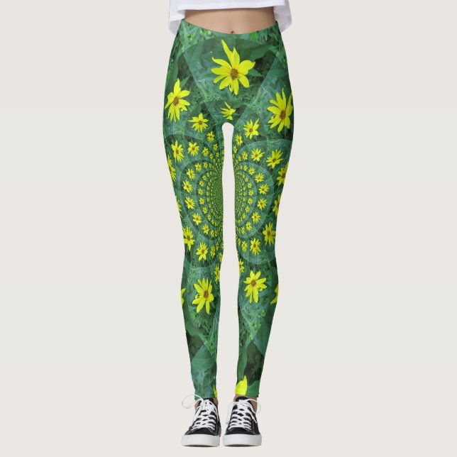 Life Spins Leggings (Front)
