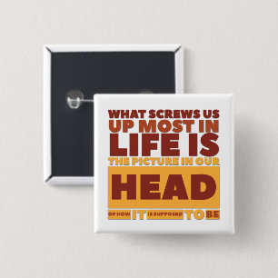 Life  - Square Button