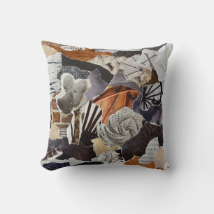 life style Atmosphere color grey, brown, black and Cushion