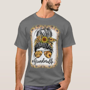 Life Tees For Mothers Day Funny Bleached Sunflower