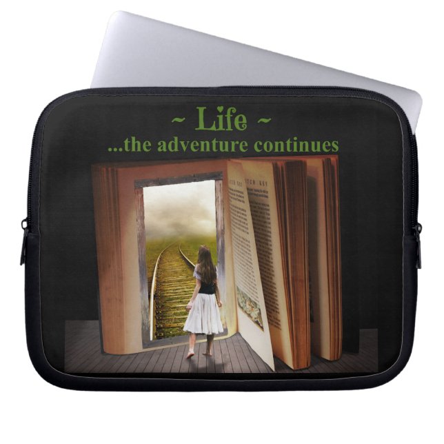 Life, the adventure continues Electronics Bag (Front)