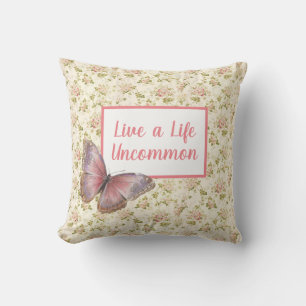 Life Uncommon Butterfly Cushion