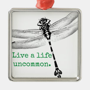 Life Uncommon Dragonfly Metal Tree Decoration