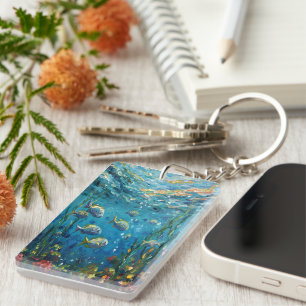 Life Under The Sea Key Ring