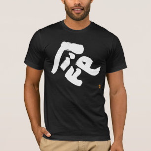 Life white front print T-Shirt