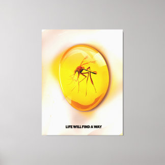 Life will find a way canvas print
