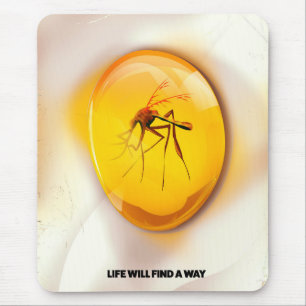 Life will find a way mouse mat