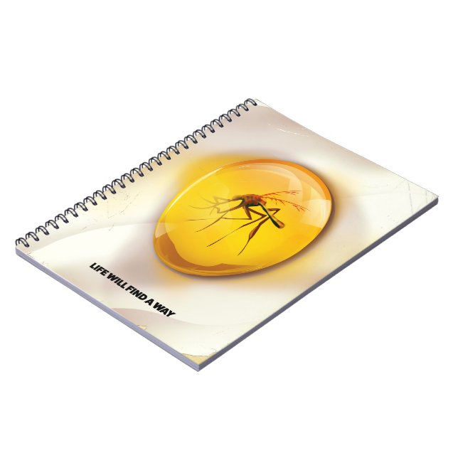 Life will find a way notebook (Left Side)