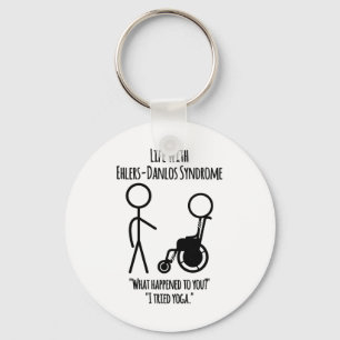 Life With Ehlers-danlos Syndrome - I Tried Yoga St Key Ring