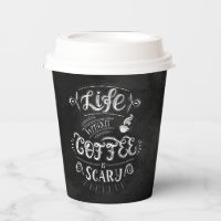 Life Without Coffee is Scary | Coffee Quote