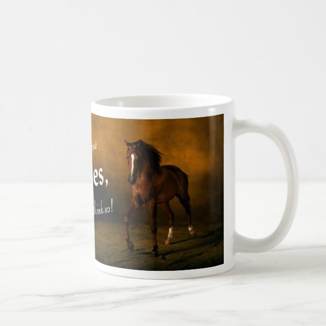 Life without horses mug (Right)