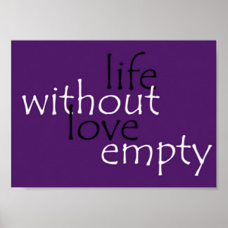 life without love poster