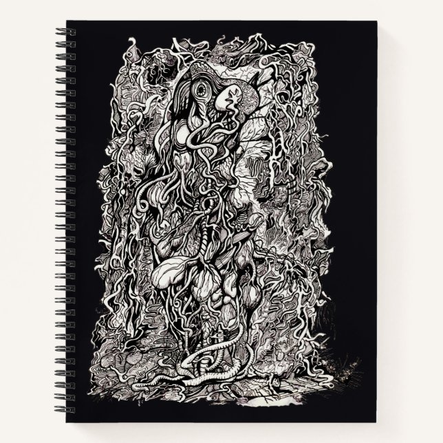 Life Without Skin by Brian Benson Notebook (Front)