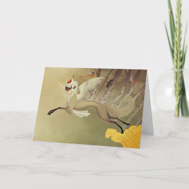 'Lifebringer' Greeting Card (Front)