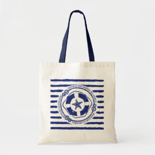 Lifebuoy And Starfish Tote Bag