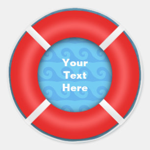Lifebuoy Classic Round Sticker