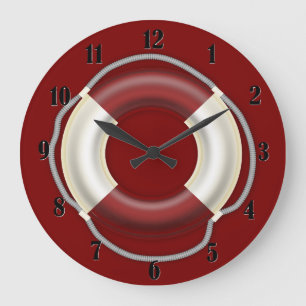 Lifebuoy Large Clock