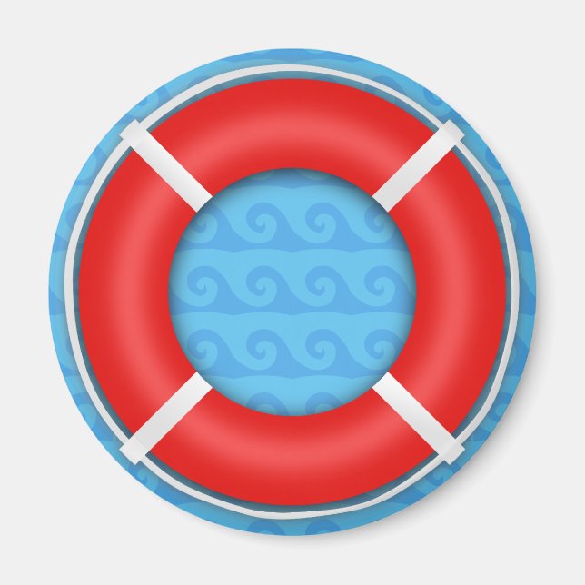Lifebuoy Magnet (Front)