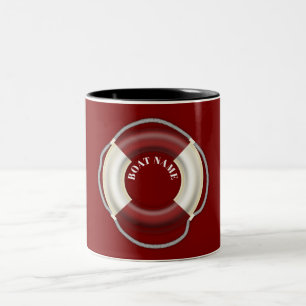 Lifebuoy Two-Tone Coffee Mug