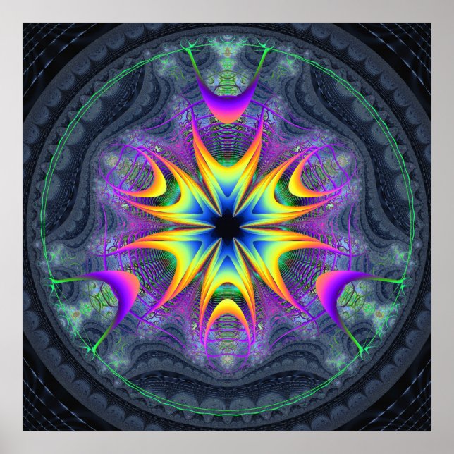 'Lifecircle Bloom' Poster (Front)