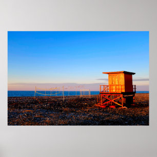 Lifeguard Cabin Poster