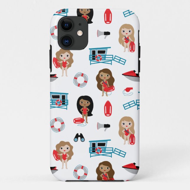 Lifeguard Case-Mate iPhone Case (Back)