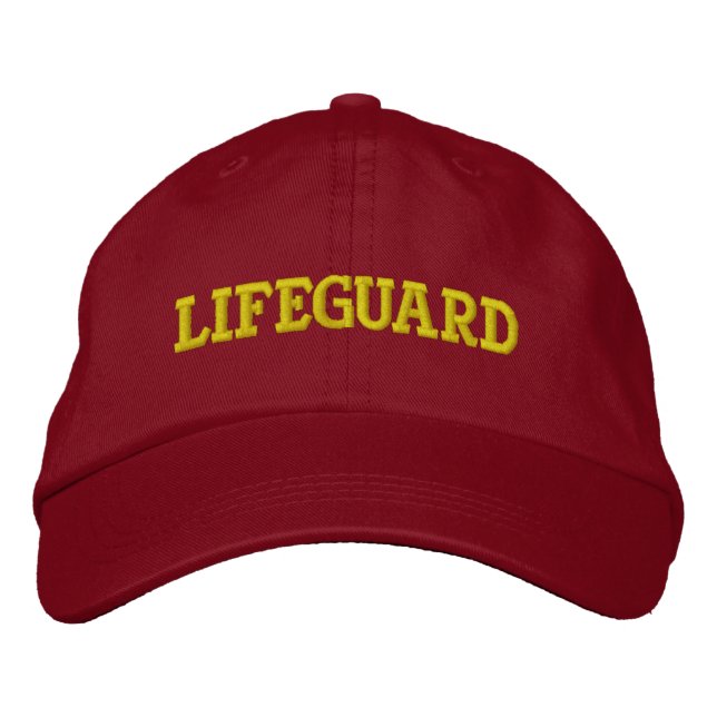 LIFEGUARD EMBROIDERED HAT (Front)