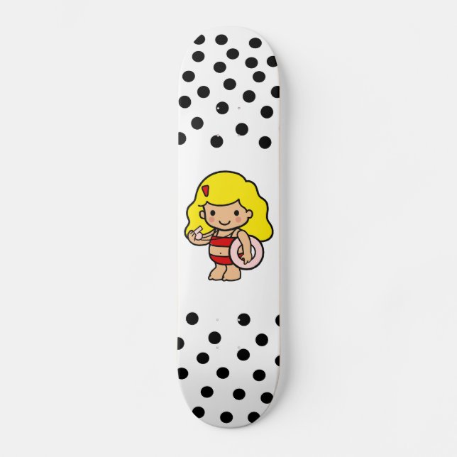 Lifeguard girl skateboard (Front)
