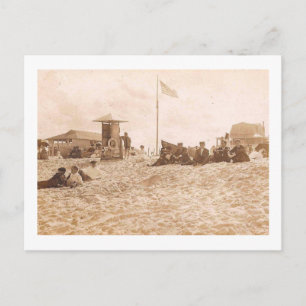 Lifeguard, Harvey Cedars, New Jersey Vintage Postcard
