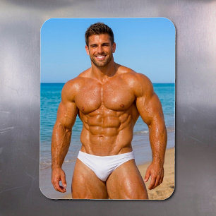 Lifeguard Image No. 1 Flexible Vinyl Magnet