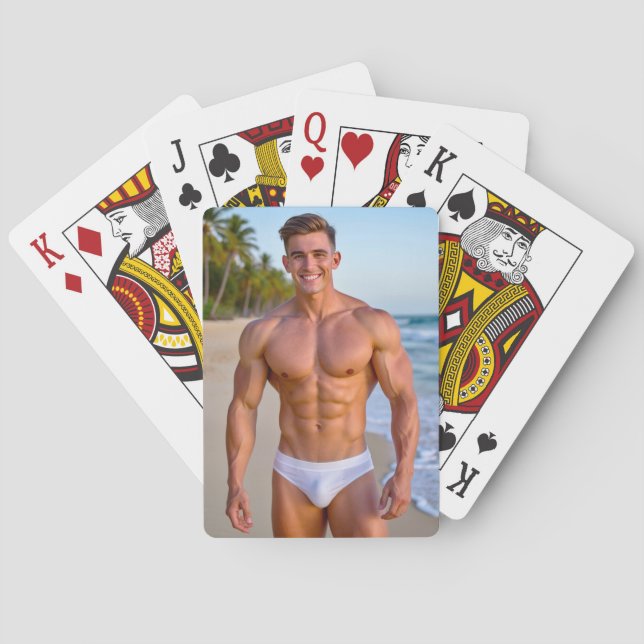 Lifeguard Image No. 2 Playing Cards (Back)