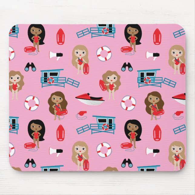Lifeguard Mouse Pad (Front)